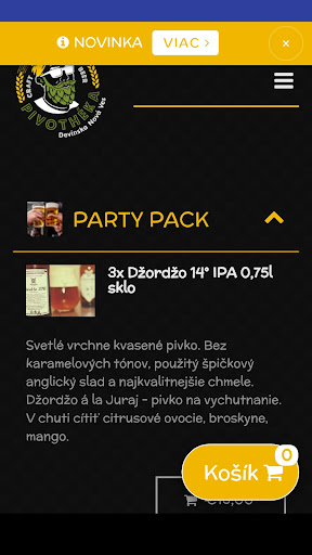 Android application Pivotheka screenshort