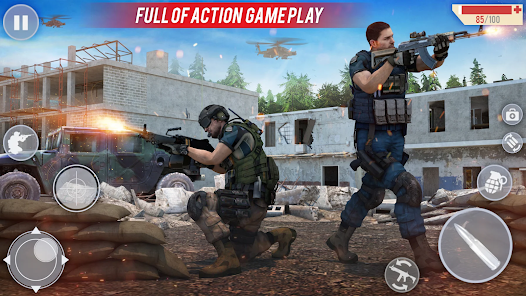 Real Fps Shooting: 3D Gun Game  screenshots 1