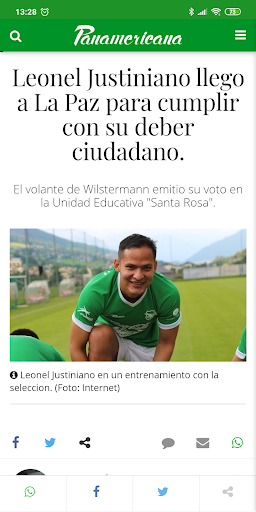 Android application Radio Panamericana screenshort
