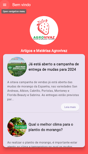 Android application Agrovivaz screenshort
