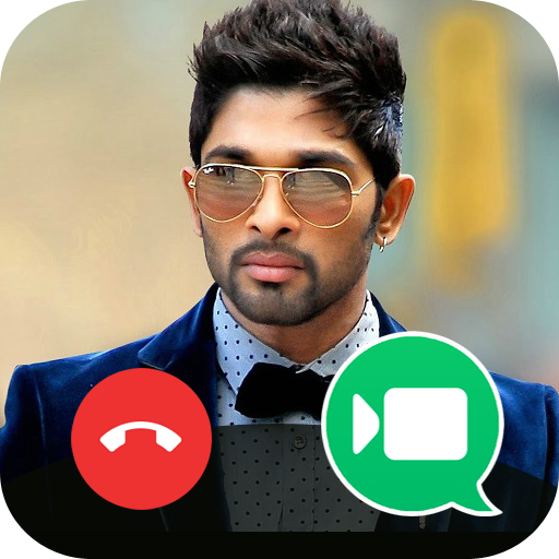 Fake call pushpa (AlluArjun) logo