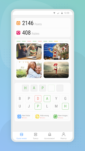 Guess Word - 4 Pics 1 Word: Ga Screen 3