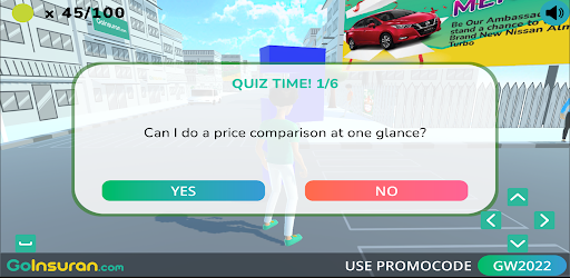 GoInsuran World Mobile Screen 2