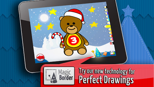 Coloring book Christmas Games screenshot 8