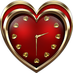 Heart Valentine Clock Widget Mod apk أحدث إصدار تنزيل مجاني