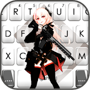 Anime Assassin Girl Keyboard Theme