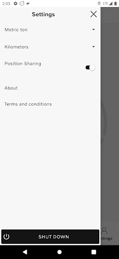 Android application Connected Pave screenshort