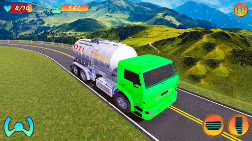 Android application Oil Tanker Truck Driving Sim screenshort