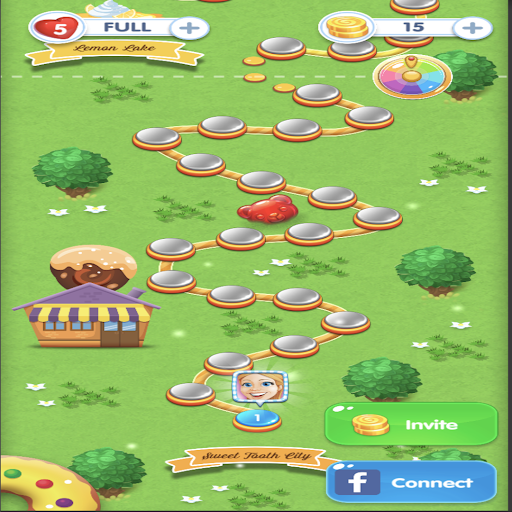 Android application Sweet World Match screenshort