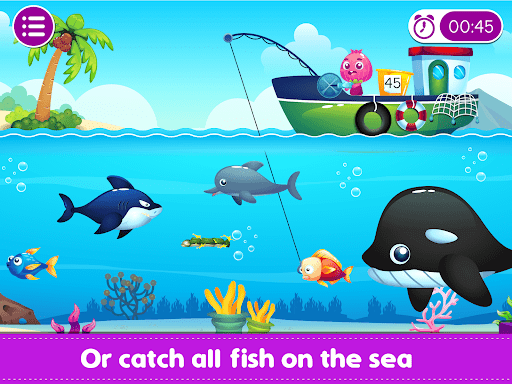 Screenshot of Marbel Fishing - Kids Games