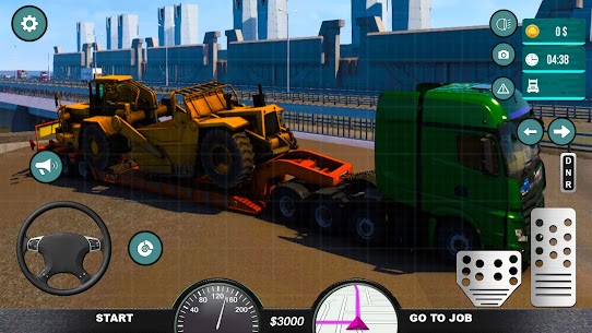 Euro Truck Simulator Offroad Cargo Transport MOD APK (Không giới hạn tiền, đã mở khóa) 3