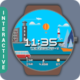 HuskyDEV Sea Bay Watch Face icon