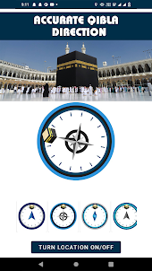 Qibla Direction Finder Kaaba