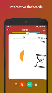 Learn Spanish Vocabulary | Verbs, Words & Phrases android2mod screenshots 2