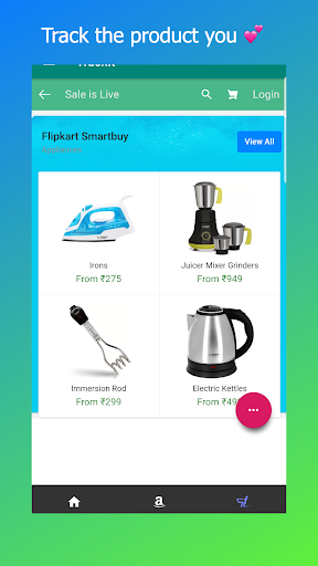 Android application TrackIt screenshort