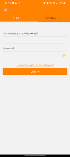 Android application Qua la zampa screenshort