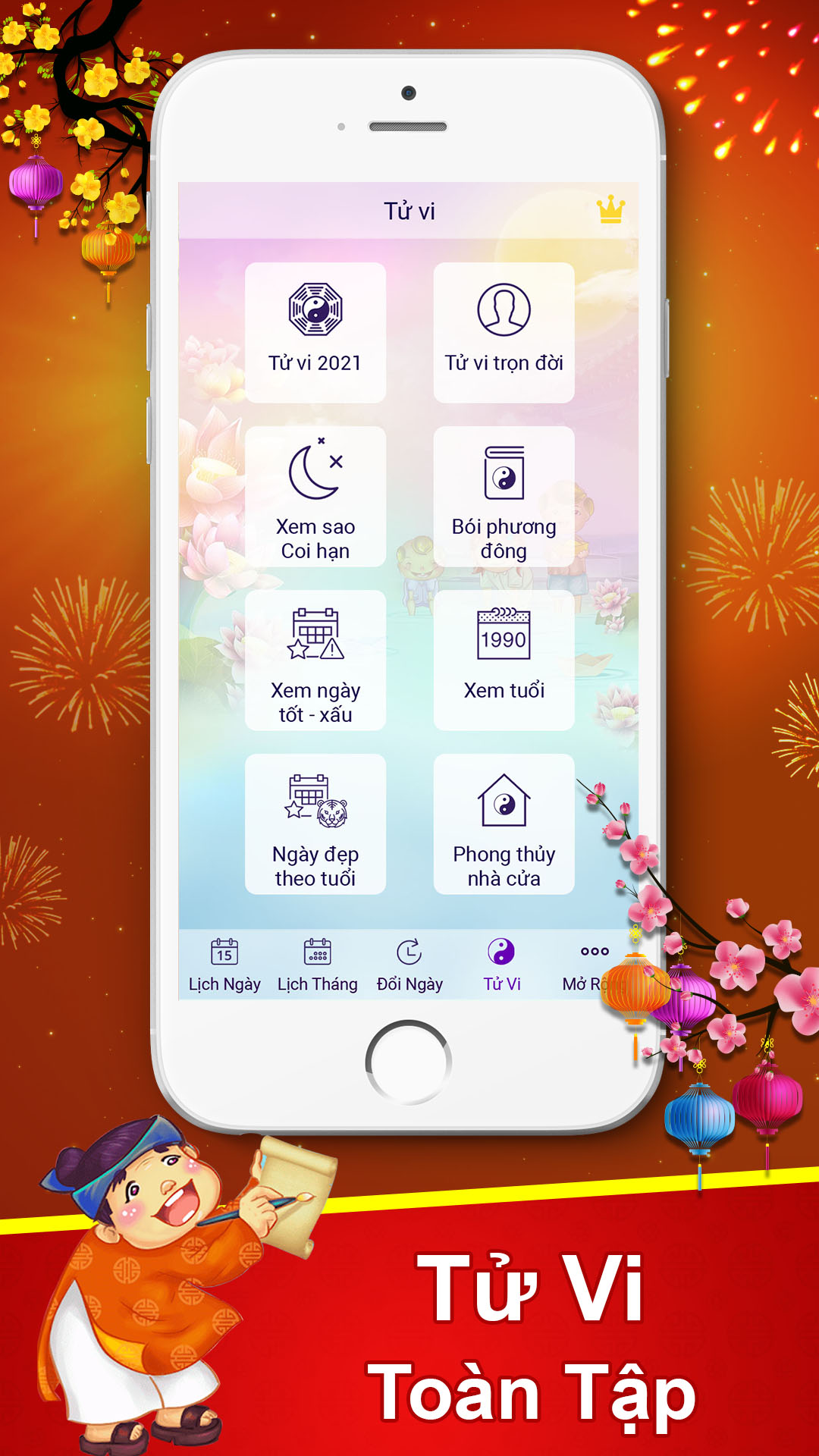 Android application Lịch Vạn Niên 2022 screenshort