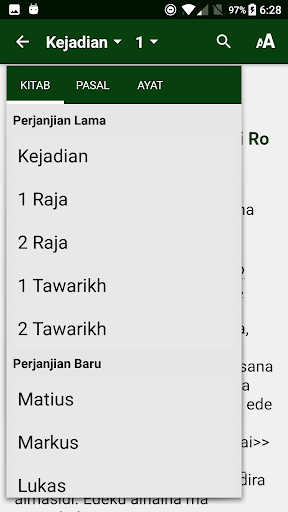 Kitab Suci bahasa Mbojo Screen 2