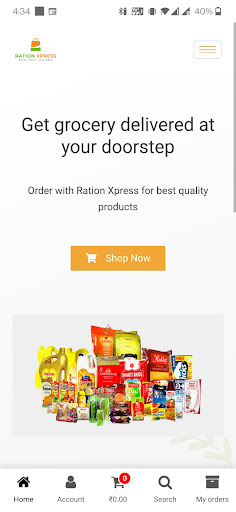 Ration Xpress Screen 2