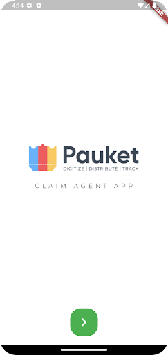 Android application Pauket Elevate screenshort
