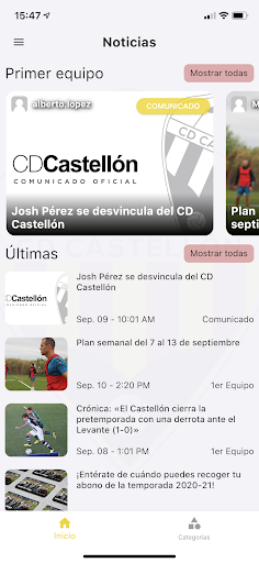 C.D. Castellón Screenshot 1 - AppWisp.com