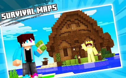 Mod Raft Survival Map for MCPE