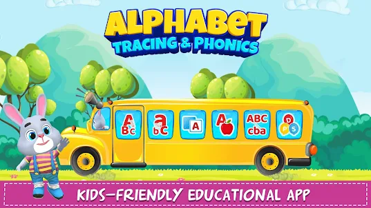 Alphabet Tracing & Phonics : A