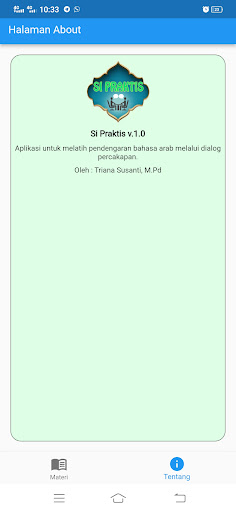 Praktis (Praktek Istima) Screen 3