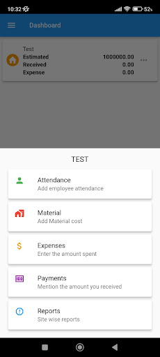 Android application Site Smart screenshort