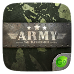 Cover Image of Baixar Tema de teclado e emoji do exército GO  APK