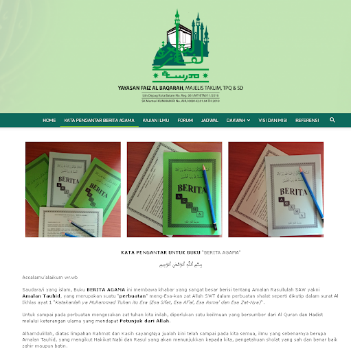 Madrasah Faiz Al Baqarah Screen 2