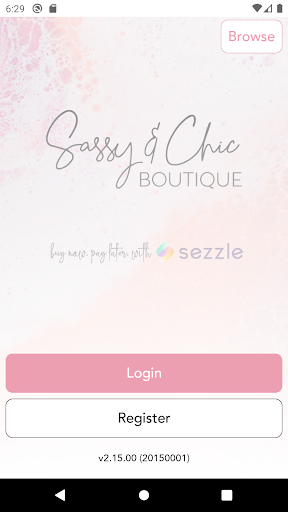 Screenshot of Sassy & Chic Boutique