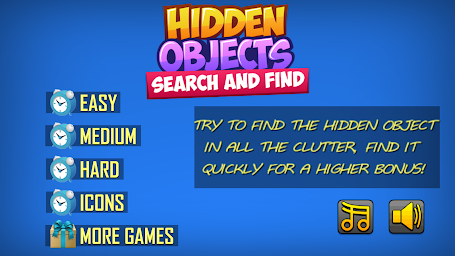 Hidden Objects Seek and Find