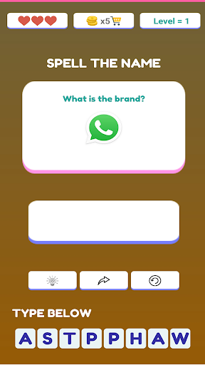 Android application Fashion Quiz Questions screenshort