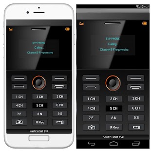 Screenshot der EVP Phone Spirit Box