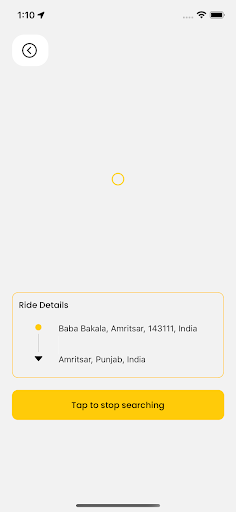 City Taxis Sunraysia DriverAPP Screen 2