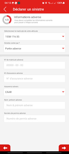 Assistance routier Screen 3
