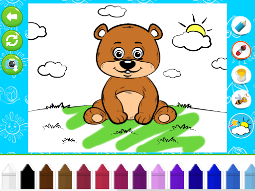 Screenshot of Coloring Pages for Kids