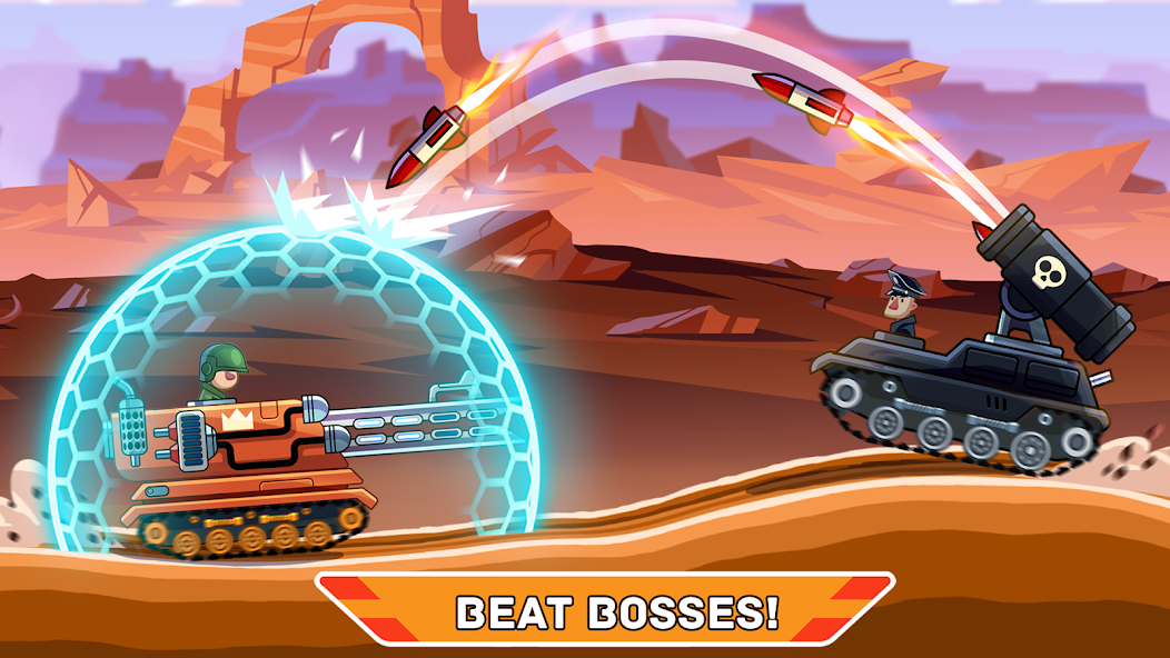 Hills of Steel v6.4.1 APK + Mod [Unlimited money] for Android
