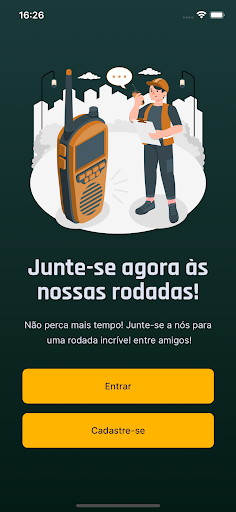 Android application Rede Brasil Conectado screenshort