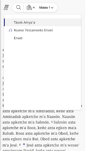 Android application Enxet Bible screenshort