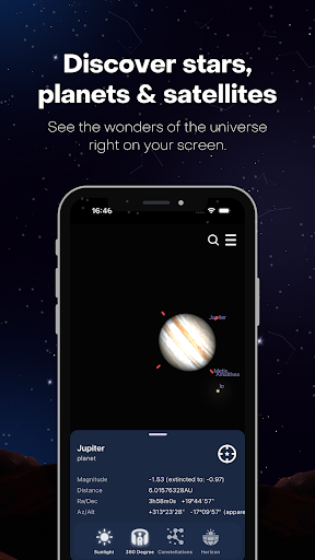 Screenshot of Universe Star Finder 3D