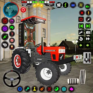 Indian Tractor Game 3d Tractor apk
