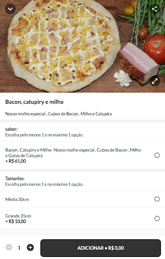 868 Pizzaria Delivery Screen 2