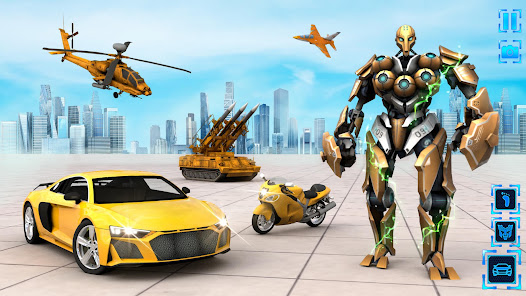 Robot Car Army Tank Games: 3D 1.0.1 APK + Mod (Unlimited money) untuk android