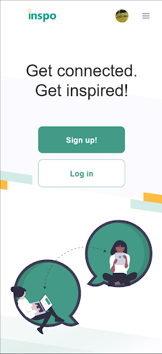 Android application inspo mentoring screenshort