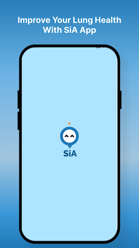 Android application SiA for Healthy Lungs screenshort