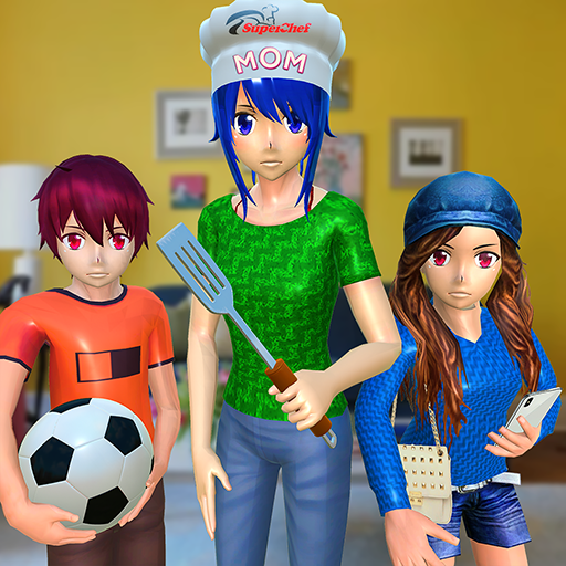 Anime Mother Family Virtual Mom Life Simulator 3D