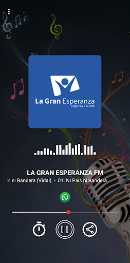 Android application LA GRAN ESPERANZA FM screenshort