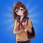 Cover Image of Télécharger Anime School Girl 3D: Japanese Life Simulator Game 1.0 APK